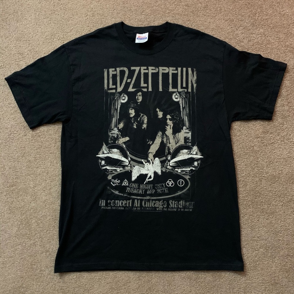 Led Zeppelin One Night Only Chicago shirt